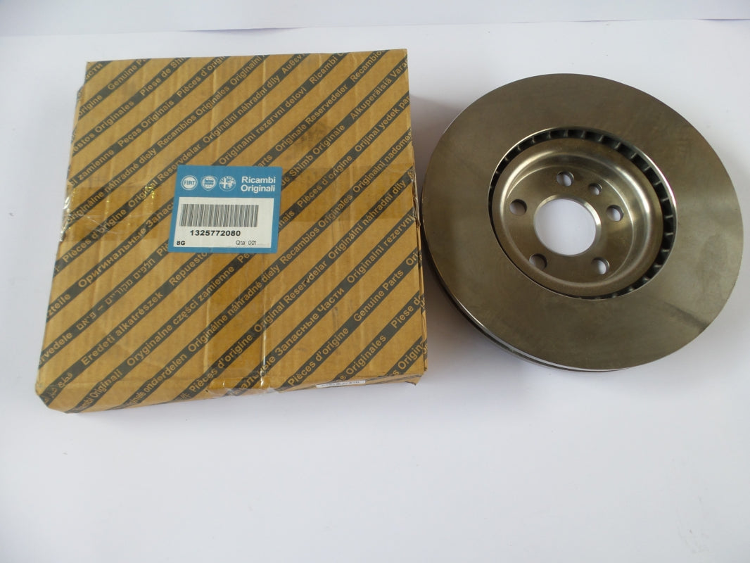 Original FIAT Ulysse Scudo LANCIA Phedra brake disc 1 piece front 1325772080 