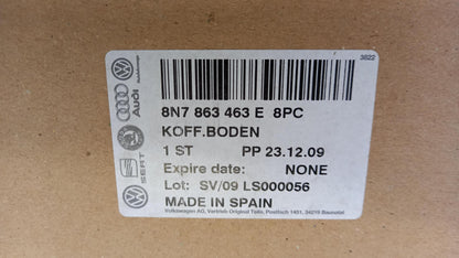 Original OE Volkswagen Koffer Boden 8N7863463E8PC