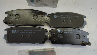 Original OPEL Antara Bremsbeläge Satz Hinten 95599731