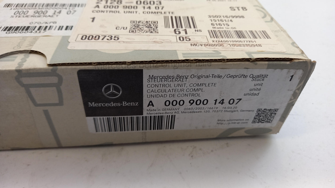 Original MERCEDES-BENZ GLS X166 GLE W166 E W212 Kamerasteuergerät A0009001407