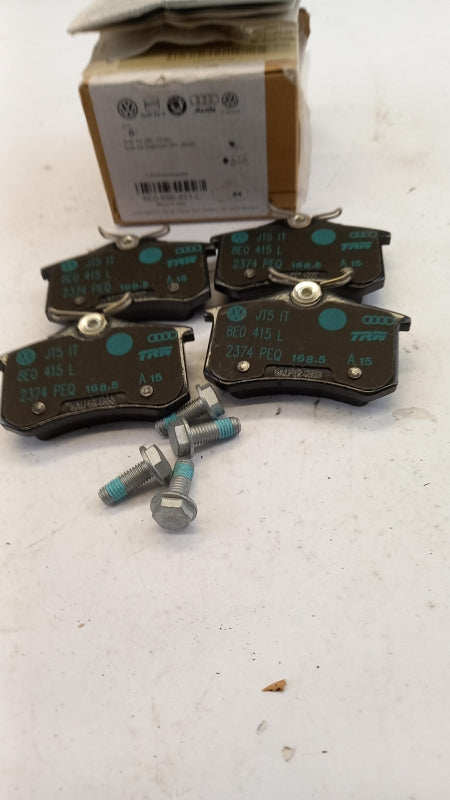 Original AUDI A4 A6 SEAT Exeo Bremsbeläge 245X10mm hinten 8E0698451L