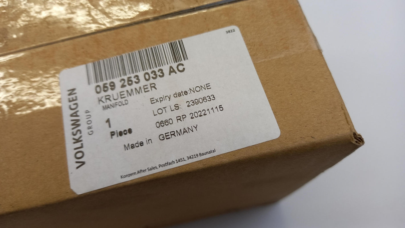 Original OE Volkswagen Abgaskrümmer 059253033AC