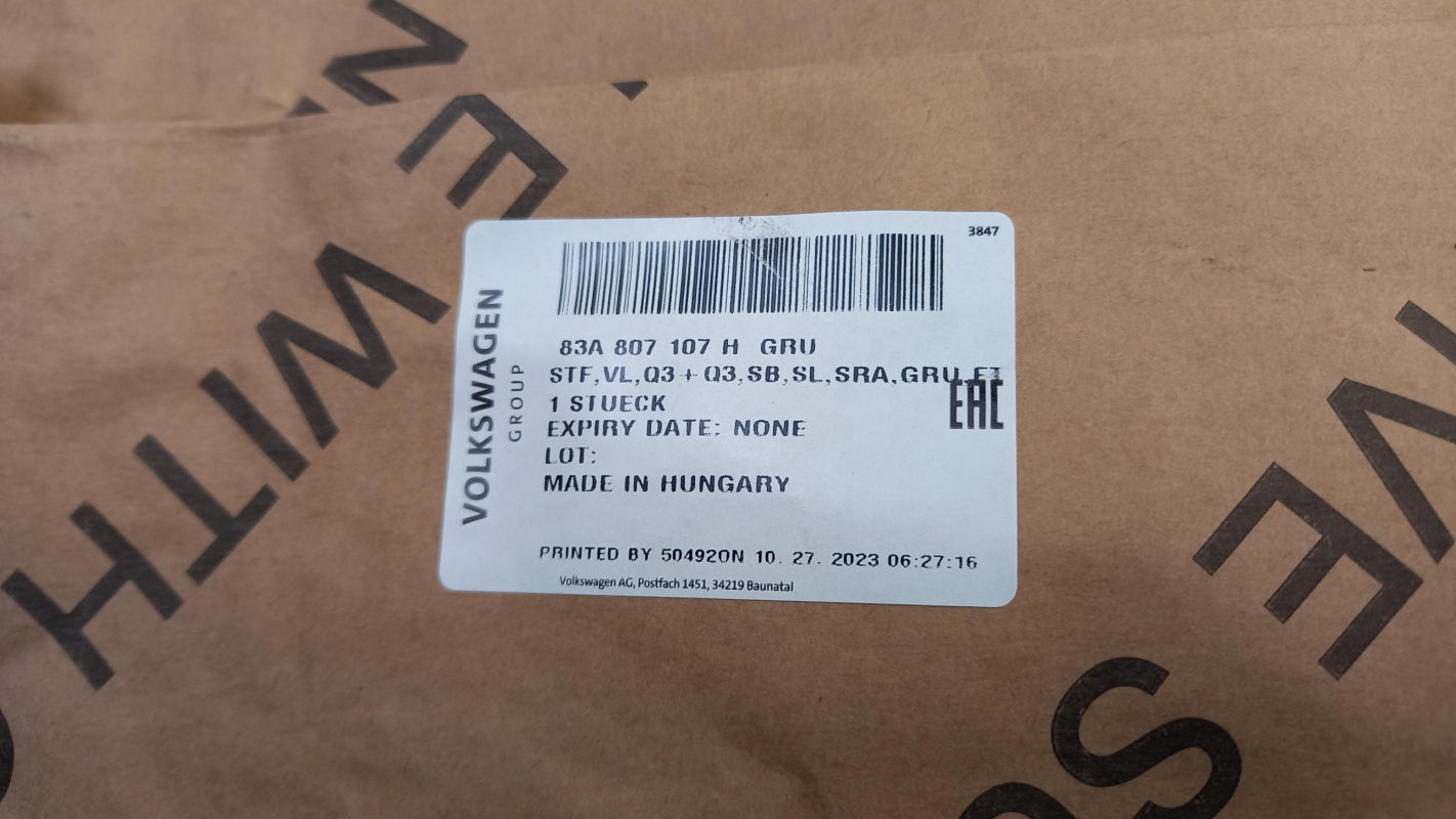 Original AUDI Q3 F3 '19 - Nebelscheinwerfer Rahmen vorne links 83A807107HGRU