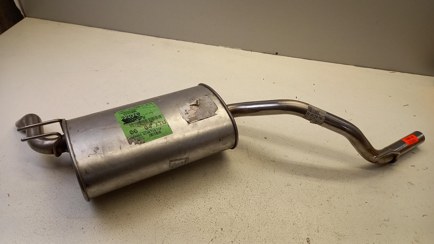 Original OE RENAULT exhaust system silencer 8200716710 