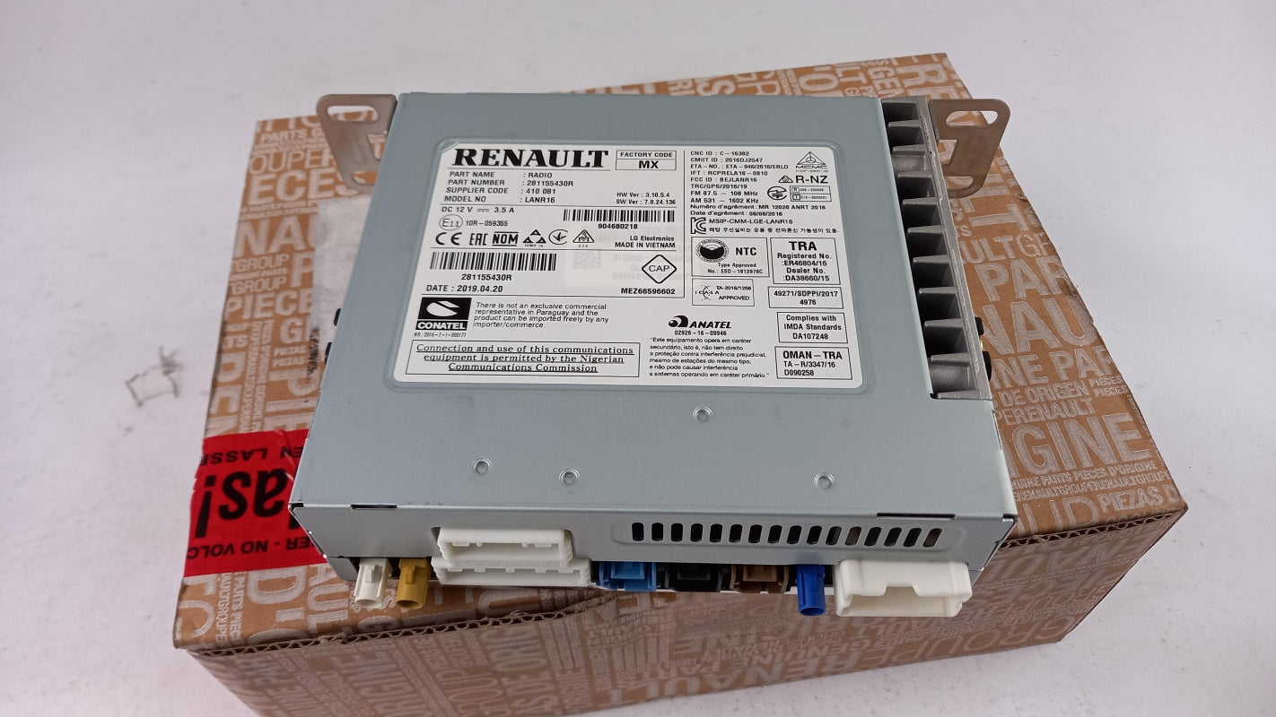 Original OE RENAULT Multimedia Haupteinheit 281155430R