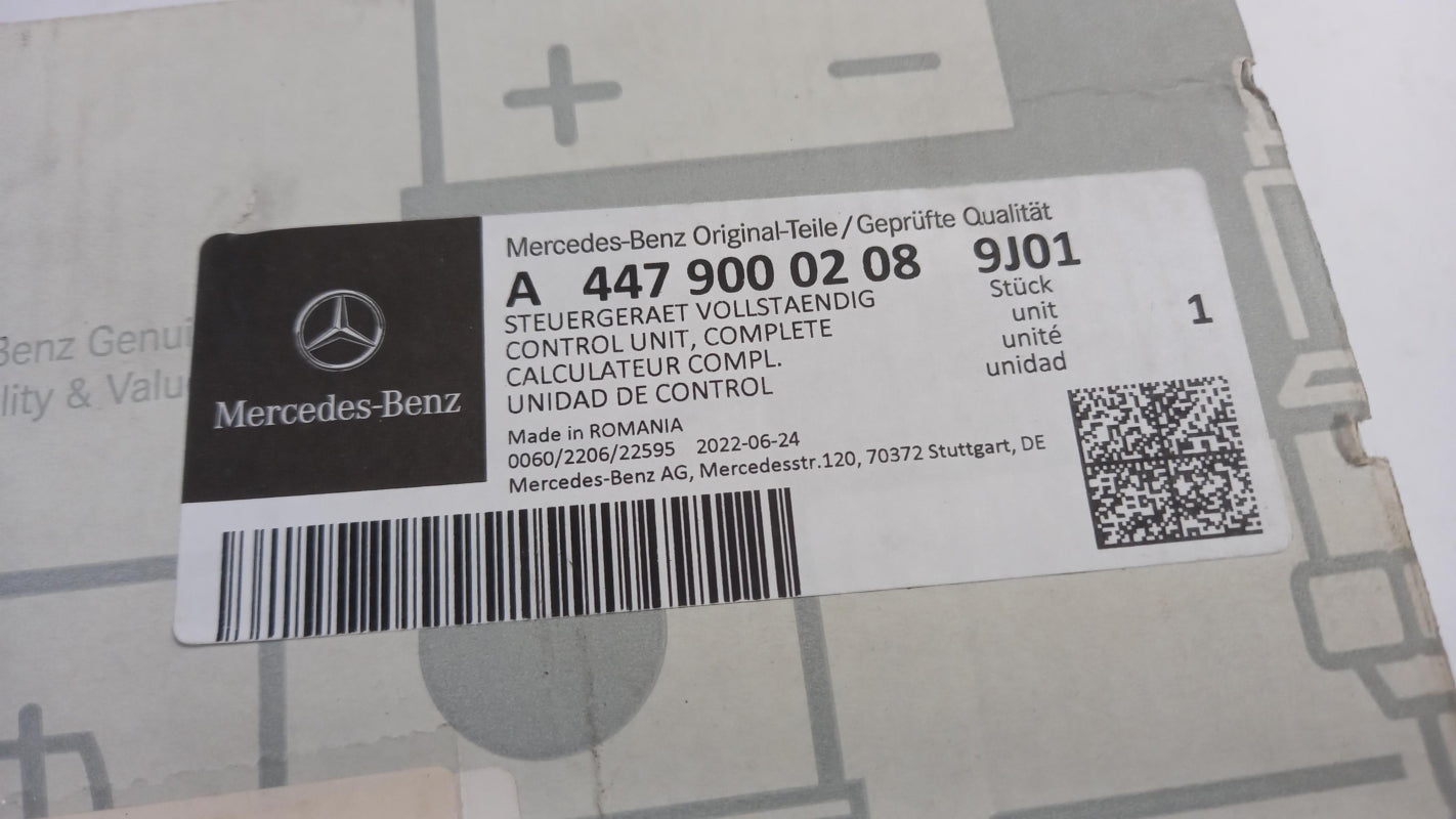 Original MERCEDES-BENZ V-klasse W447 Schaltereinheit A44790002089J01