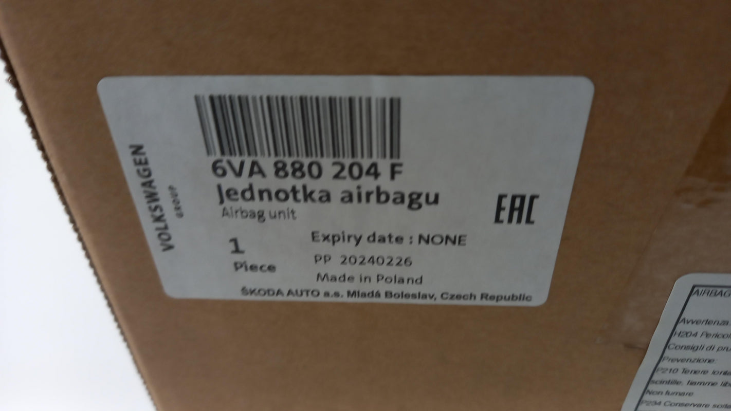 Original OE Volkswagen Airbag 6VA880204F