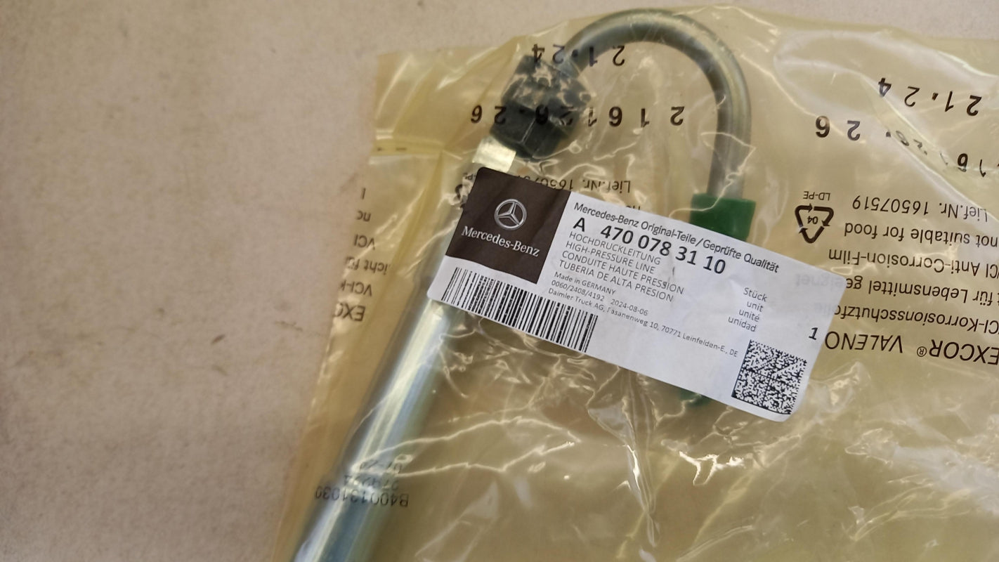 Original OE MERCEDES-BENZ Einspritzanlage Hochdruckleitung A4700783110