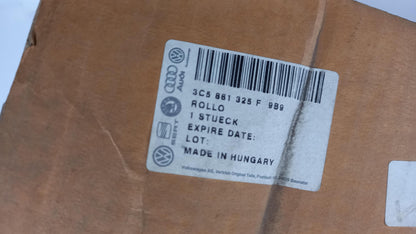 Original VW Passat B6 3C Sonnenschutzrollo für Heckscheibe schwarz 3C5861325F9B9