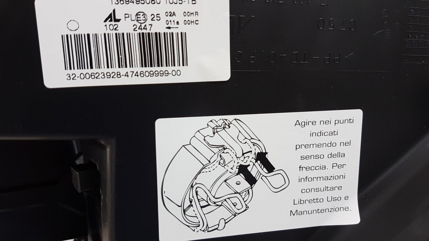 Original FIAT Ducato III Hauptscheinwerfer Frontlicht rechts 1369495080