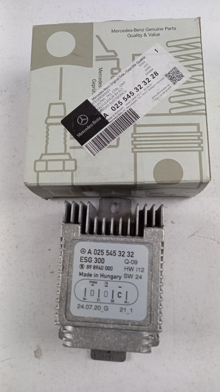 Original MERCEDES-BENZ W168 W210 W414 Steuergerät Gebläse Lüfter A025545323228