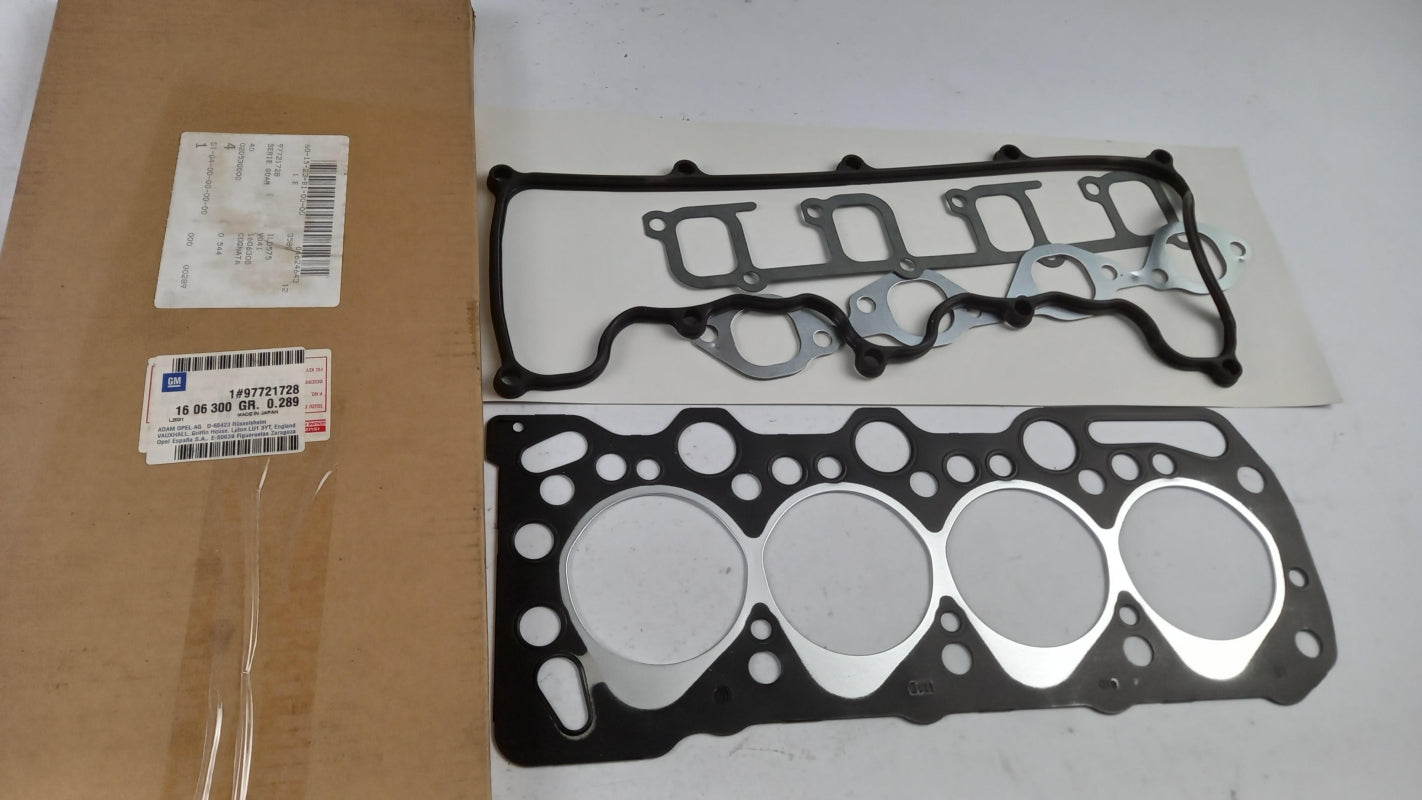 Original OPEL Corsa-B Tigra-A 1.5D Zylinderkopf Dichtungssatz 97721728