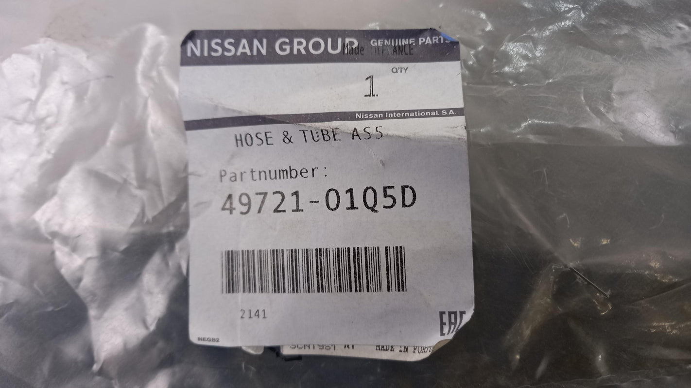 Original OE NISSAN Schlauch 4972101Q5D