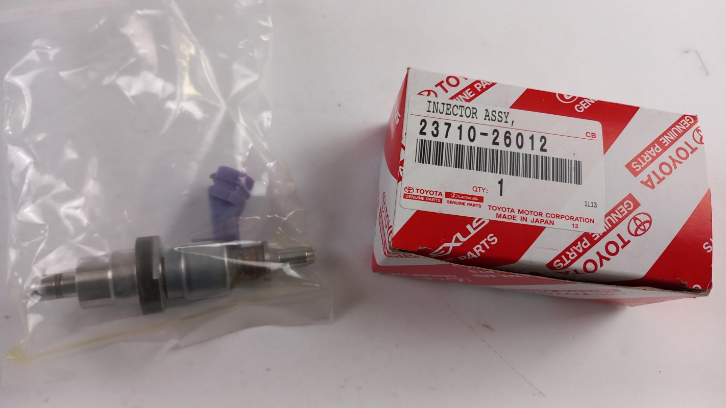 Original TOYOTA Auris Avensis Corolla Lexus RAV4 Verso Injektor 2371026012