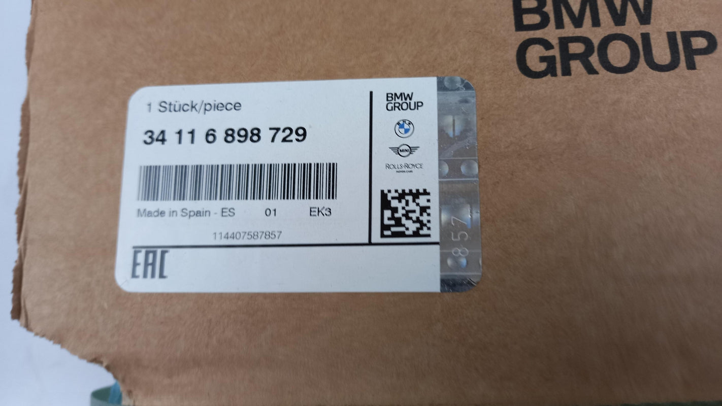 Original BMW 5er F10 6er F12 Bremsscheibe Vorne Links (1 Stück) 34116898729