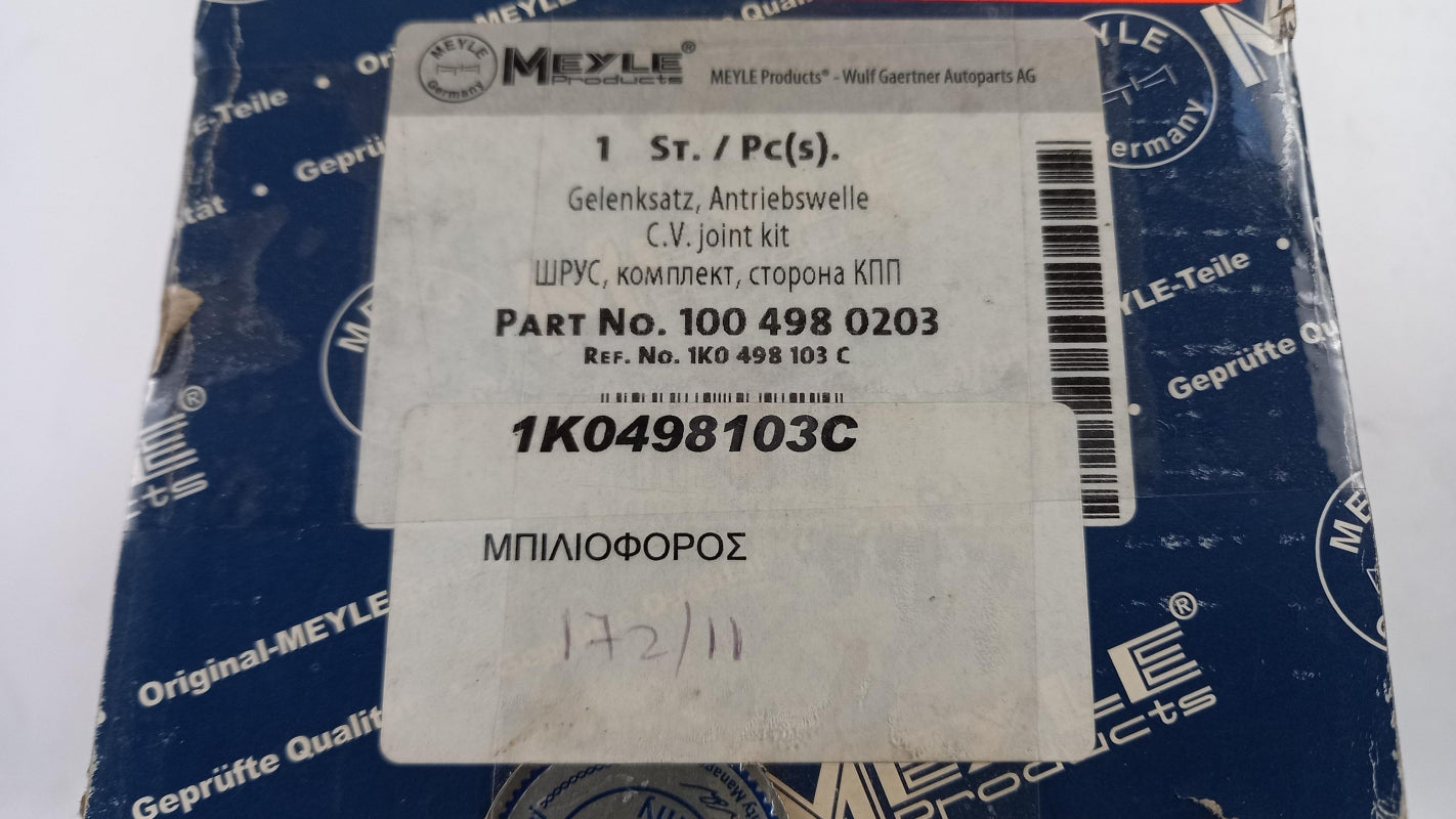 MEYLE Antriebswelle Gelenksatz 1004980203