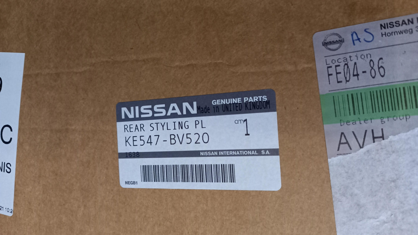 Original OE NISSAN Stoßstangen Zierleiste KE547BV520