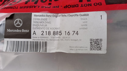 Original OE MERCEDES-BENZ Stoßstangen Zierleiste A2188851674