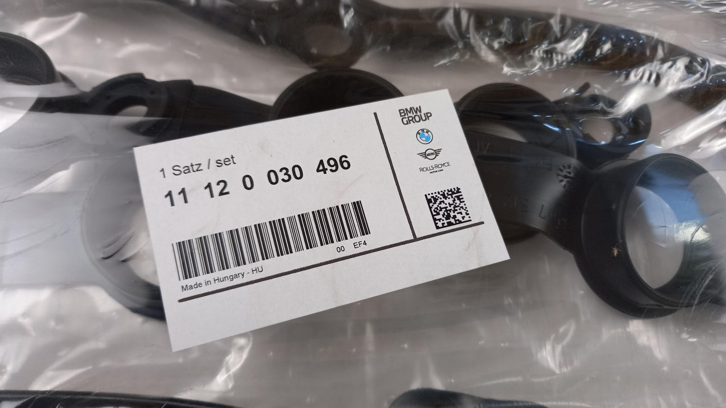 Original BMW E46 E39 E60 E65 E83 E53 Zylinderkopfhaube Dichtungssatz 11120030496
