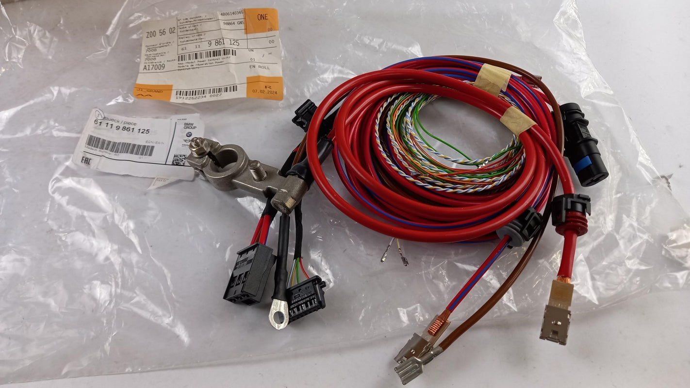 Original BMW 6er G32 Kabelbaum für Leistungssteuergerät 61119861125