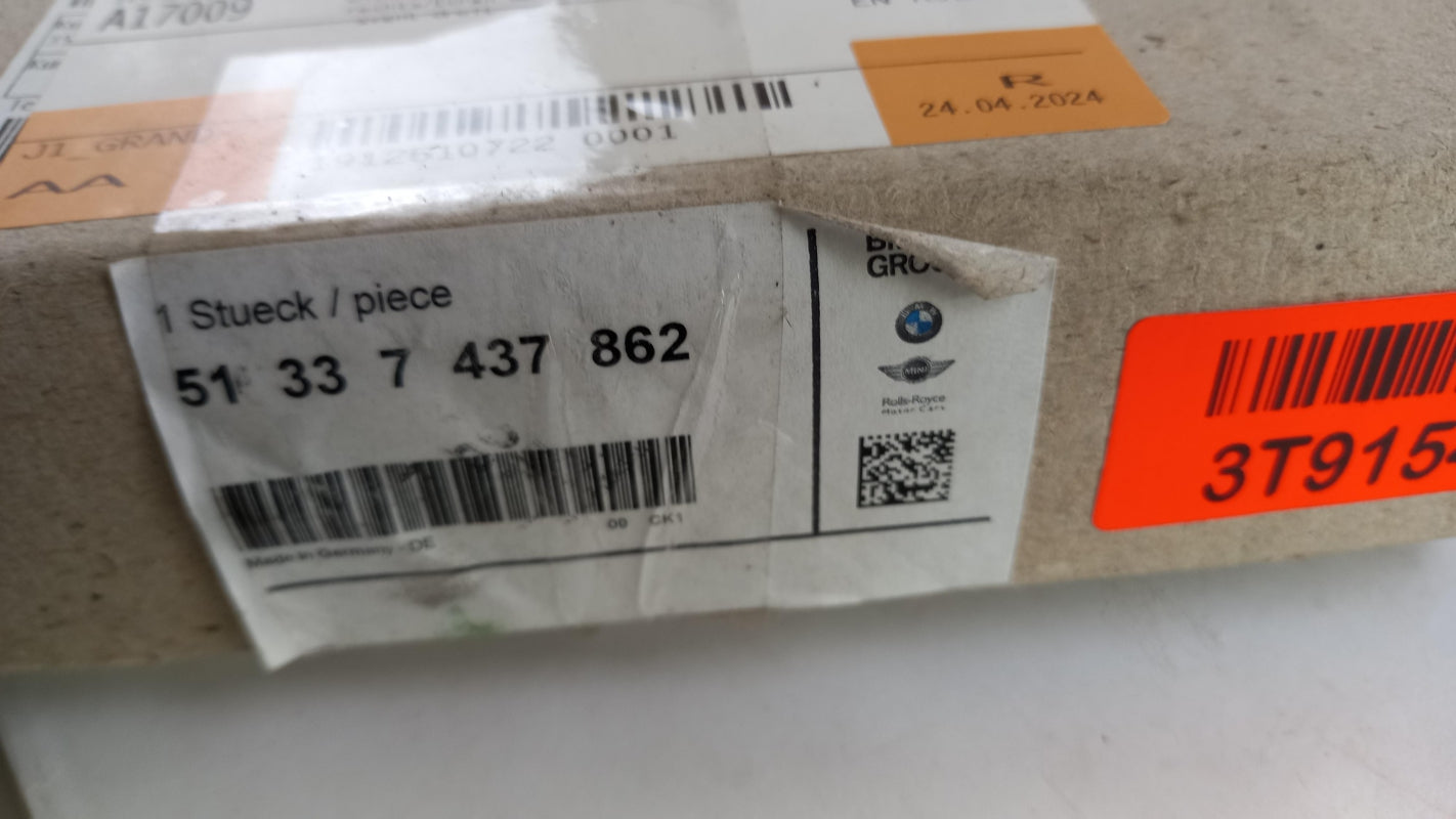 Original BMW 7er G11 G12 Eloxiert Tür Zierleiste vorne rechts 51337437862