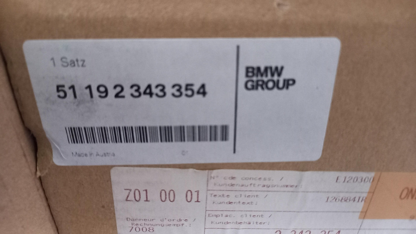 Original BMW 2 F22 F23 Stoßstange Schutz M Performance 51192343354