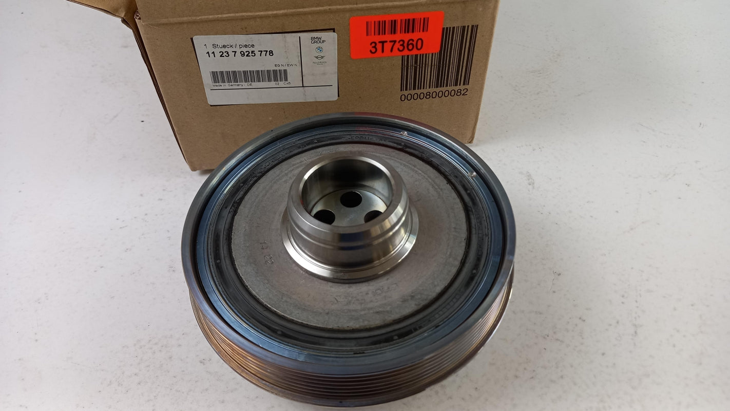 Original OE BMW Kurbelwelle Riemenscheibe 11237925778