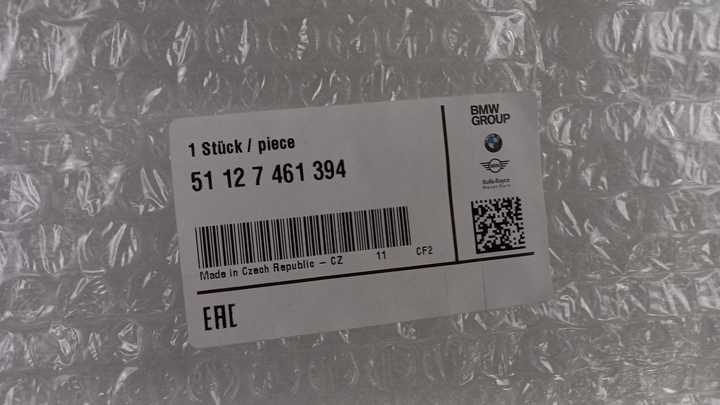 Original OE BMW Stoßstange Schutz 51127461394