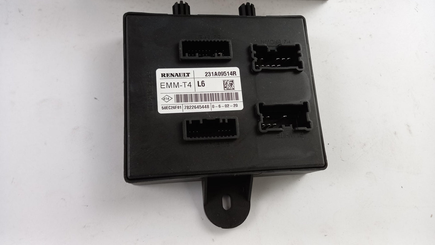 Original RENAULT Clio IV Captur I Elektronikmodul Steuergerät 231A09514R