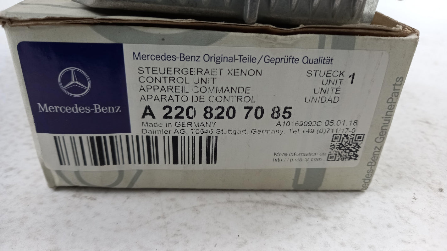 Original MERCEDES-BENZ S-klasse w220 v220 Leuchten Steuergerät A2208207085