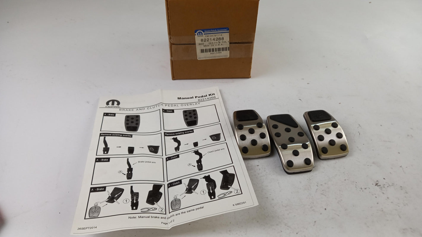 Original OE FIAT Pedalauflagen K82214268