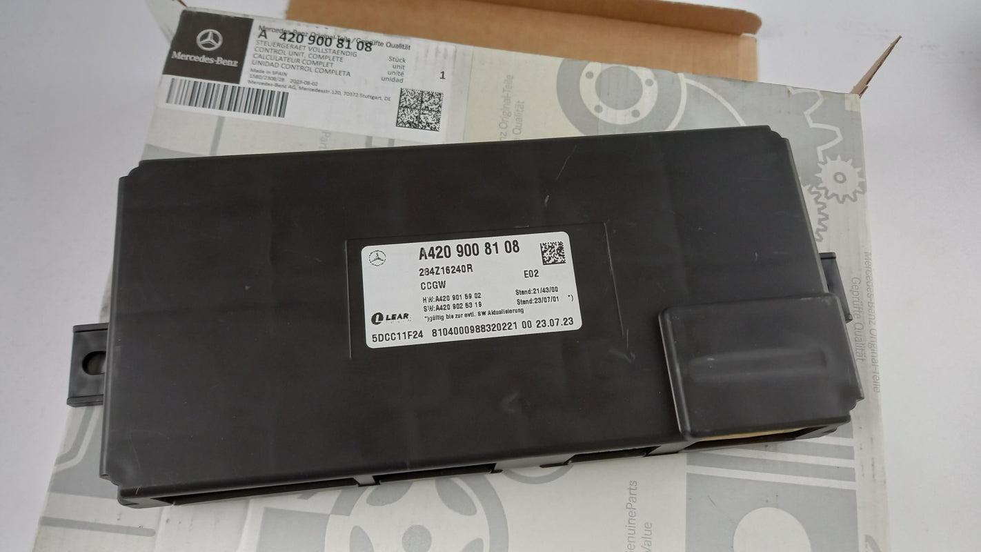 Original OE MERCEDES-BENZ Steuergerät A4209008108