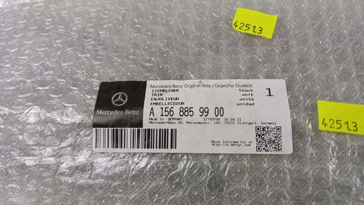 Original OE MERCEDES-BENZ Stoßfängerabdeckung A1568859900