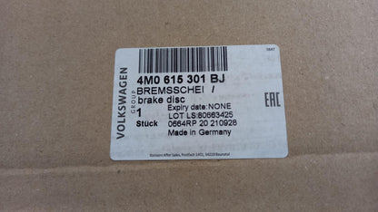 Original AUDI A3 RSQ3 CUPRA Formentor Leon Bremsscheibe 1st vorne 4M0615301BJ