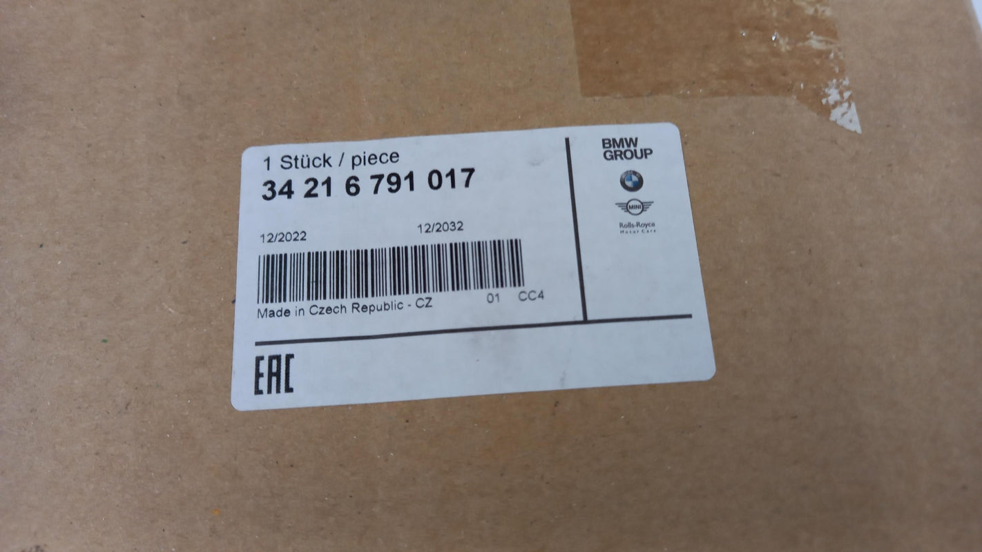 Original BMW X3 F25 X4 F26 Bremssattel hinten links 34216791017