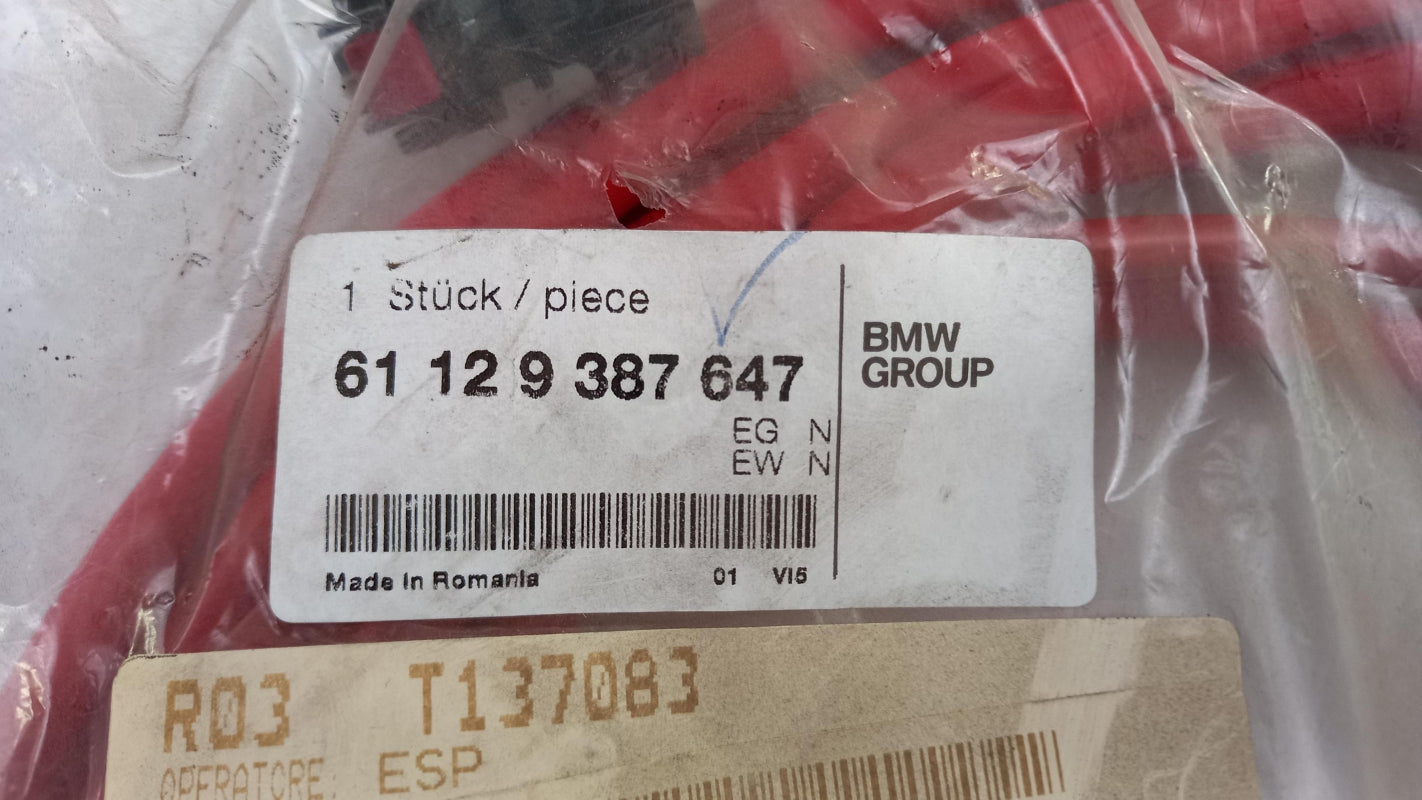 Original OE BMW Kabel Stecker 61129387647
