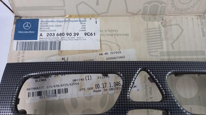 Original OE MERCEDES-BENZ Mittelkonsole Teil A20368090399C61