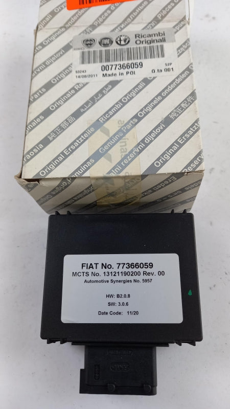 Original FIAT / ABARTH 500 (2007-2012) Steuergerät Modul ECU 77366059