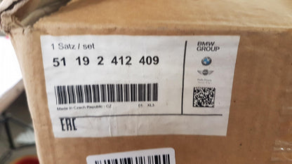 Original BMW 5' G30 G31 Blende Stoßfänger M Performance Hinten 51192412409
