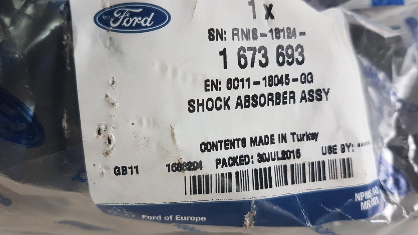 Original FORD Transit 2006-2014 Stoßdämpfer Vorne Links 1673693