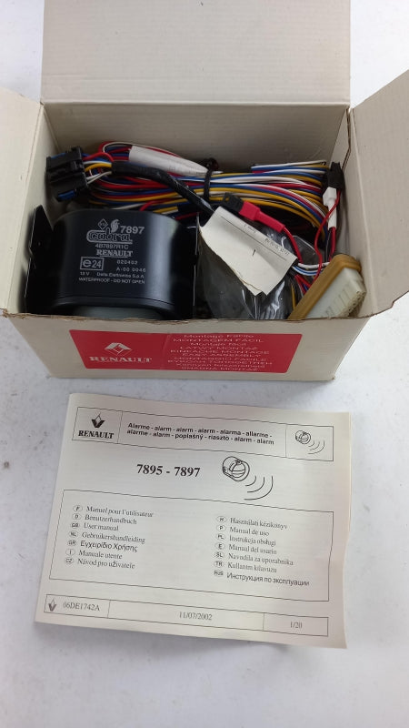 Original OE RENAULT Alarmanlage 7711227684