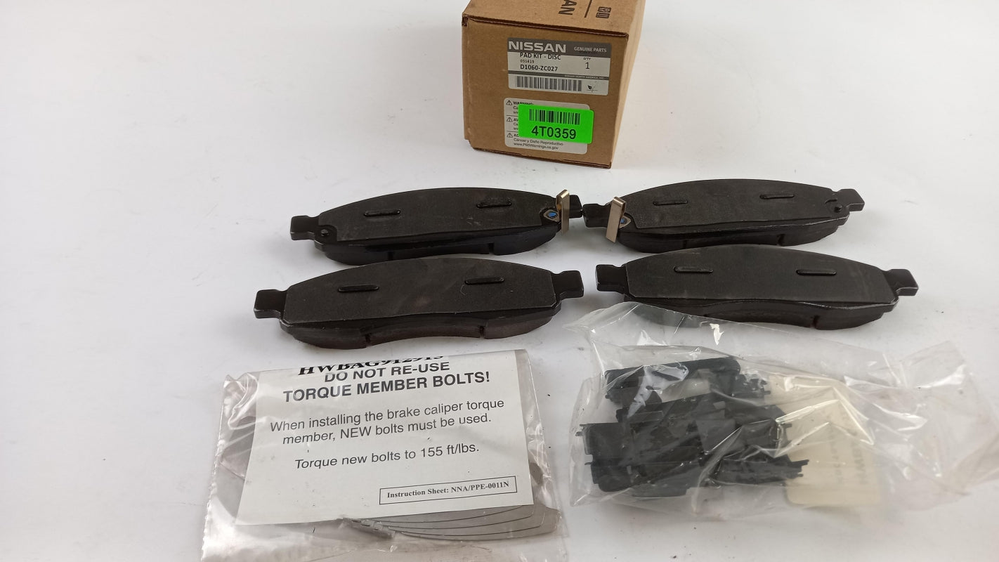 Original OE NISSAN Bremsbeläge D1060ZC027