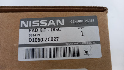 Original OE NISSAN Bremsbeläge D1060ZC027