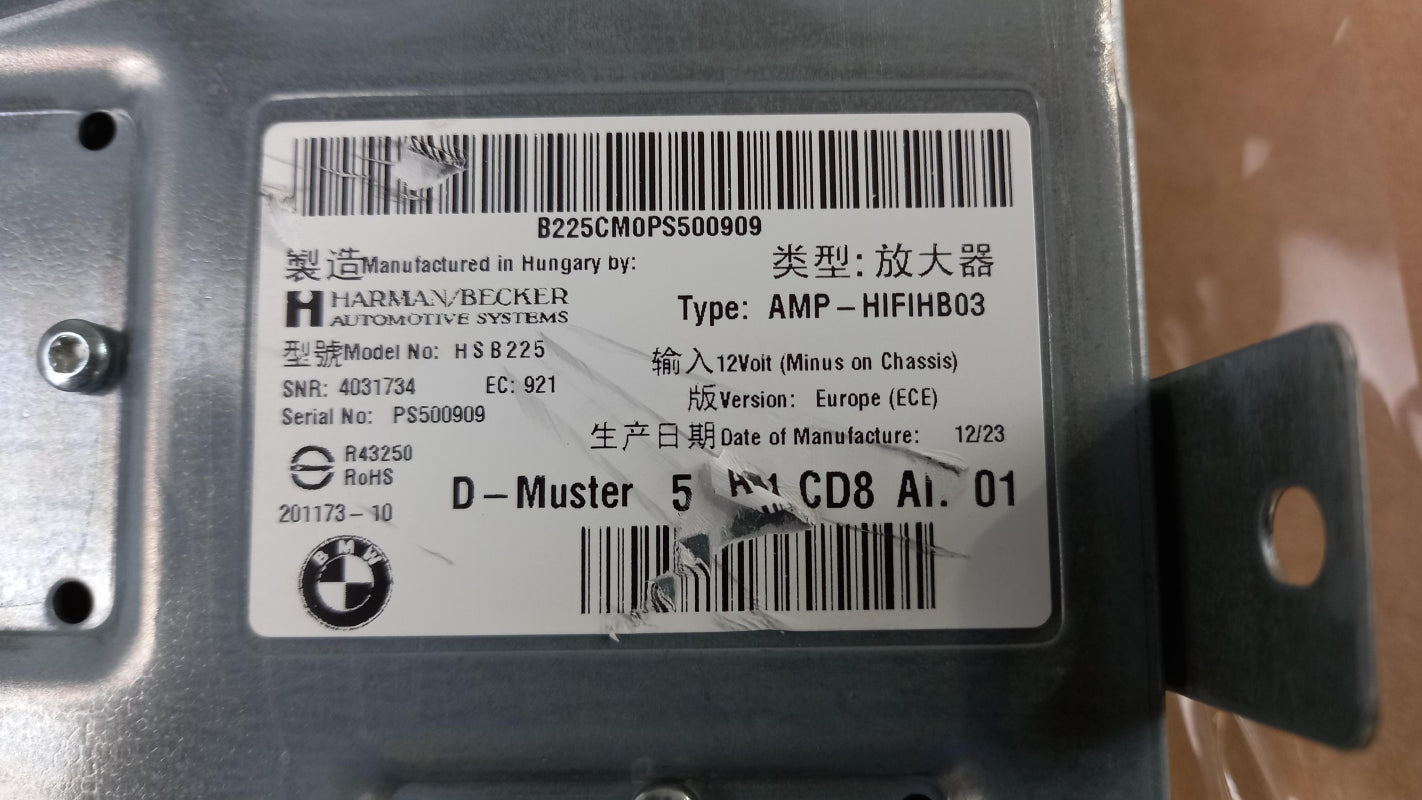 Original BMW X1 F48 16-22 Verstärker 65125A41CD8