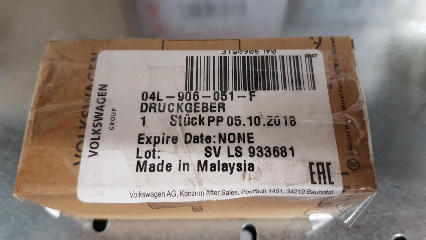 Original OE Volkswagen Abgasdrucksensor 04L906051F