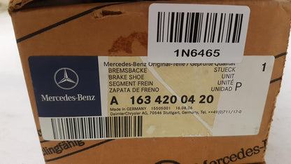 Original MERCEDES-BENZ ML-Klasse W163 Bremsbeläge Bremsklötze Hinten A1634200420