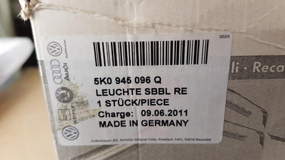 Original VW Golf VI (5K) Heckleuchte Kirschrot abgedunkelt Rechts 5K0945096Q