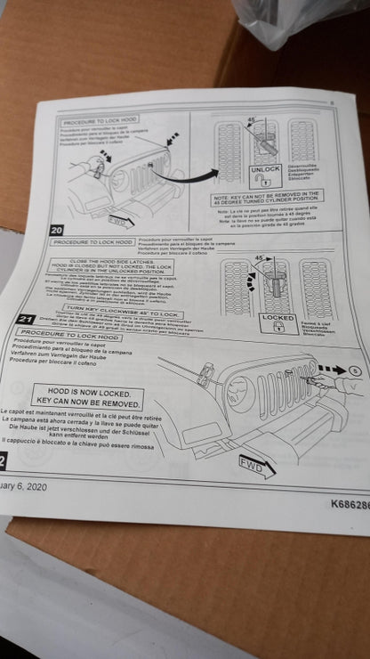 Original OE FIAT Reparatursatz 82215137AC