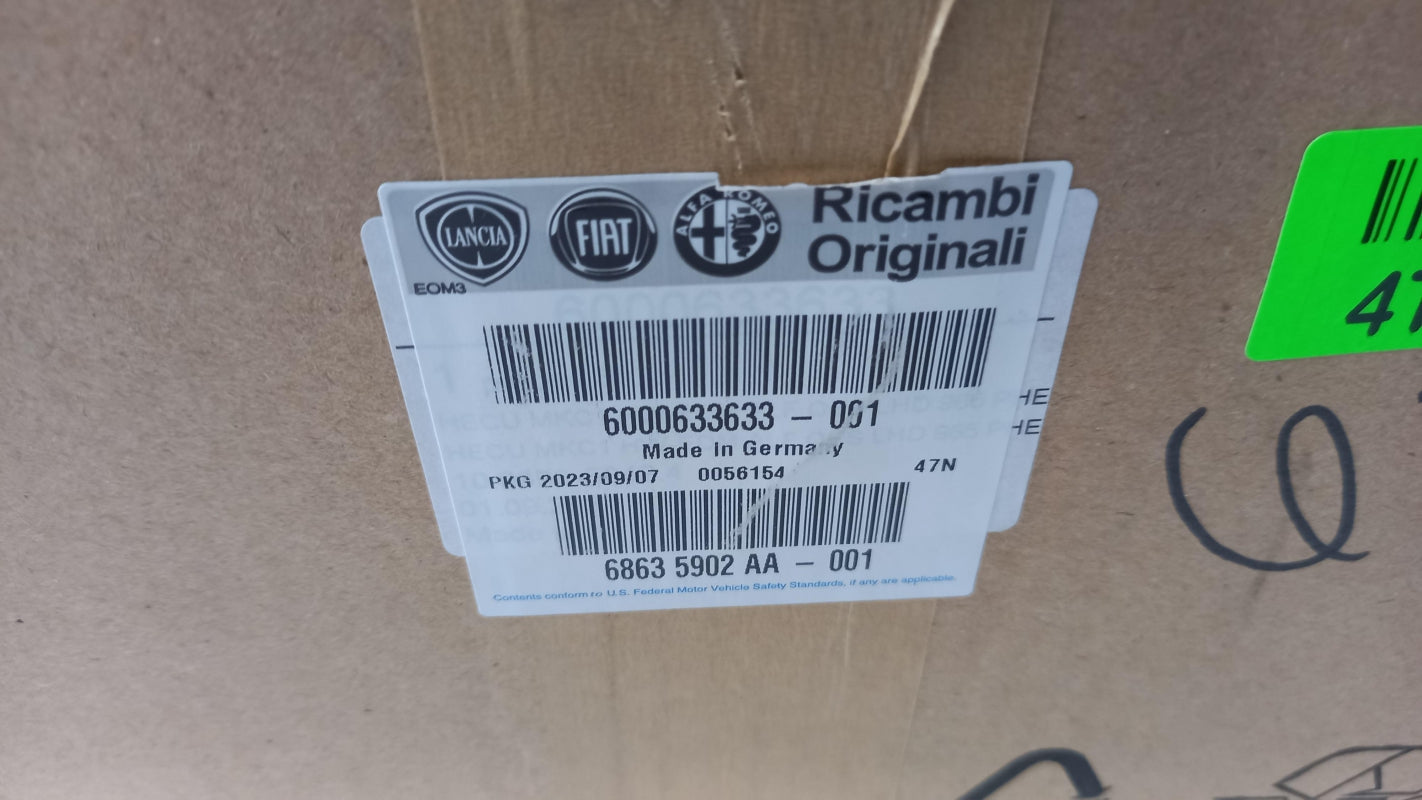 Original FIAT Alfa Romeo Tonale 965 Bremsanlage Hydraulikaggregat 6000633633