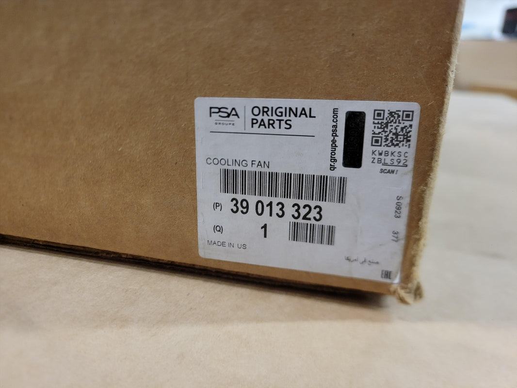 Original CHEVROLET Cruze Motorkühlung Lüfter 39013323